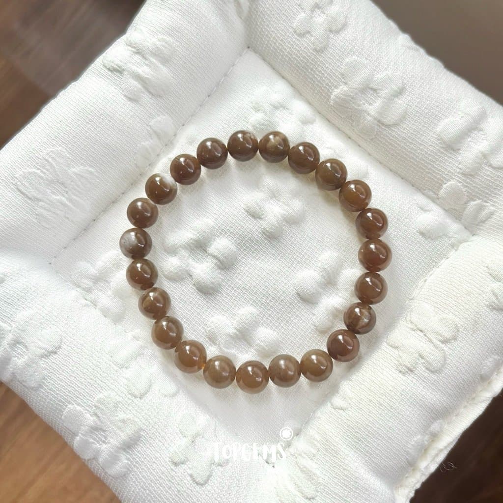 Vòng Tay Chuỗi Ngọc Hoà Điền Tự Nhiên Vòng Nhập Môn 6 li đến 12 li TOPGEMS [SHIP HOẢ TỐC] - TẶNG KÈM HỘP