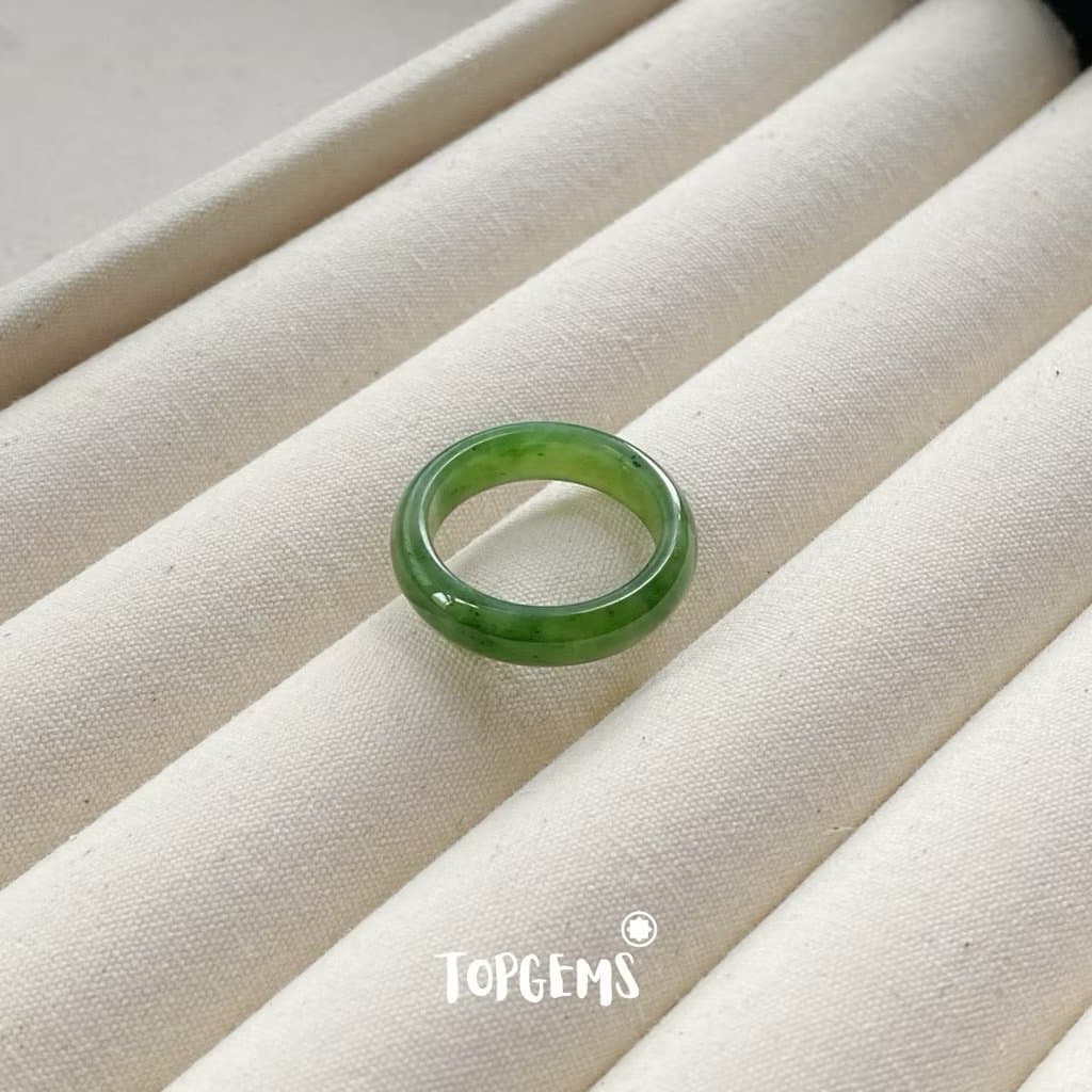 Tổng Hợp Nhẫn Ngọc Hoà Điền Tự Nhiên Nam Nữ Chủng Cao Hàng Đẹp TOPGEMS - CÓ KIỂM ĐỊNH - CÓ HOẢ TỐC - TẶNG HỘP YA011 - Ảnh bìa