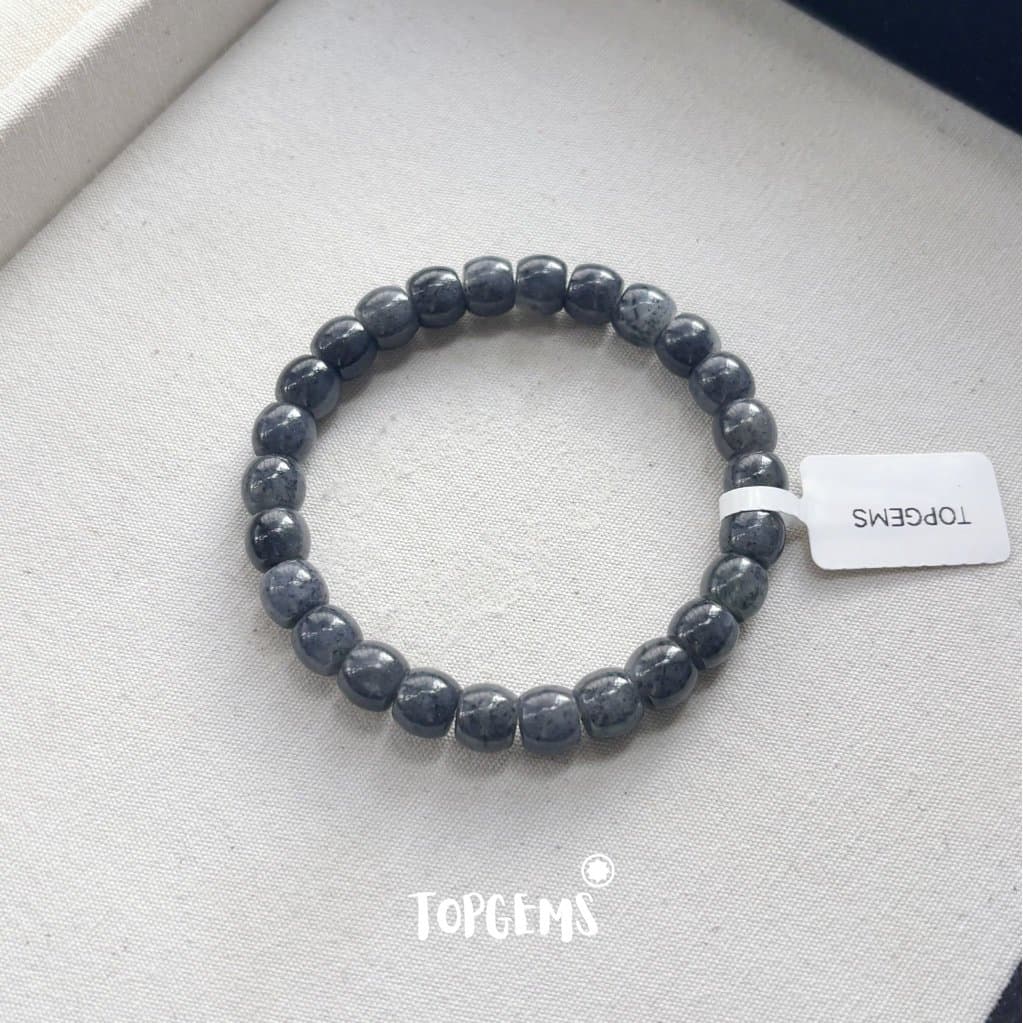 [HOẢ TỐC - TẶNG HỘP] Vòng Tay Chuỗi Ngọc Hoà Điền Tự Nhiên Nhập Môn Size 6mm - 12mm TOPGEMS