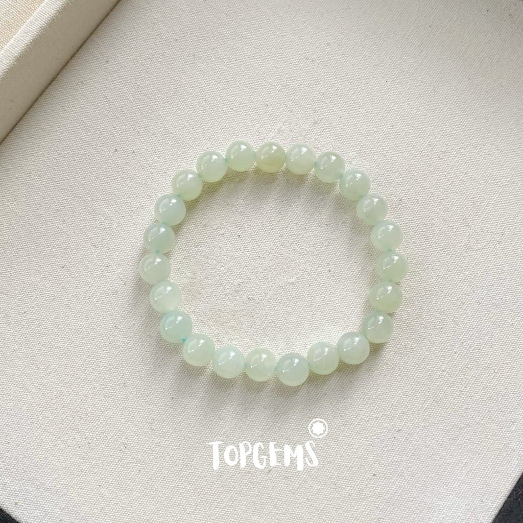 [HOẢ TỐC - TẶNG HỘP] Vòng Tay Chuỗi Ngọc Hoà Điền Tự Nhiên Vòng Nhập Môn Size 6mm đến 12mm TOPGEMS VA299 - Ảnh bìa