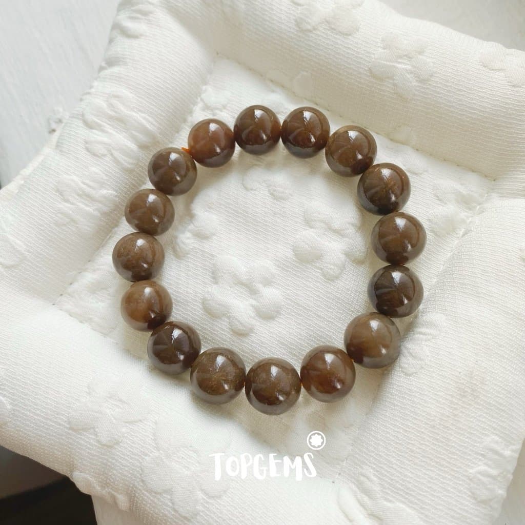 Vòng Tay Ngọc Hoà Điền Tự Nhiên Vòng Nhập Môn Phúc Lợi 6 li đến 12 li TOPGEMS [SHIP HOẢ TỐC] - TẶNG KÈM HỘP V829 - Ảnh bìa