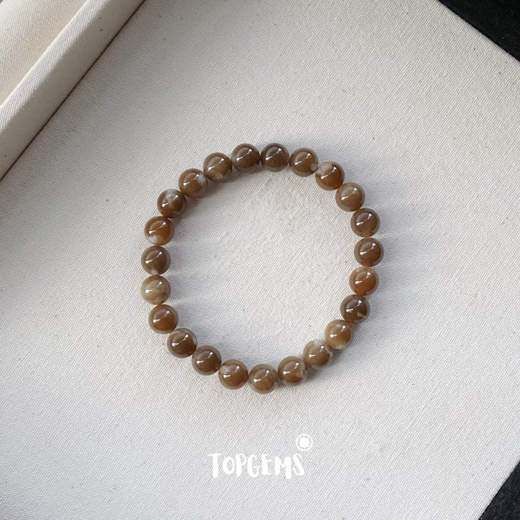[HOẢ TỐC - TẶNG HỘP] Vòng Tay Chuỗi Ngọc Hoà Điền Tự Nhiên Vòng Nhập Môn Size 6mm đến 12mm TOPGEMS VA265 - Ảnh bìa