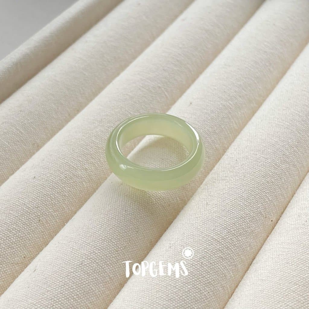 [CÓ KIỂM ĐỊNH] Tổng Hợp Nhẫn Ngọc Hoà Điền Tự Nhiên Nam Nữ Chủng Cao Đẹp TOPGEMS - HOẢ TỐC, TẶNG HỘP YA151 - Ảnh bìa