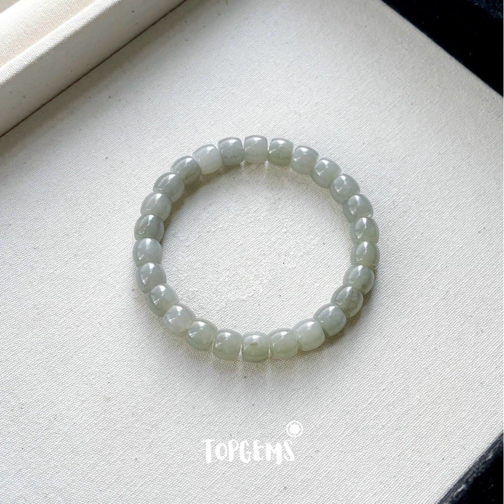 [HOẢ TỐC - TẶNG HỘP] Vòng Tay Chuỗi Ngọc Hoà Điền Tự Nhiên Nhập Môn Size 6mm - 12mm TOPGEMS VA502 - Ảnh bìa