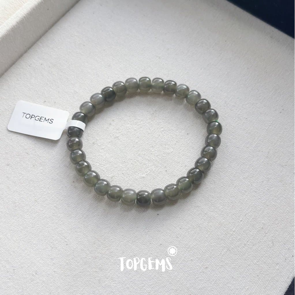 [HOẢ TỐC - TẶNG HỘP] Vòng Tay Chuỗi Ngọc Hoà Điền Tự Nhiên Nhập Môn Size 6mm - 12mm TOPGEMS