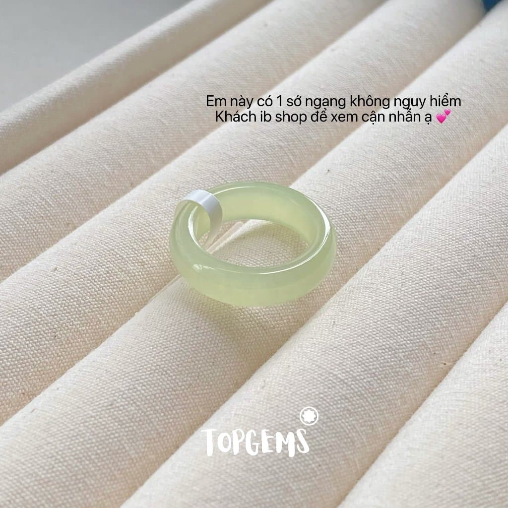 [CÓ KIỂM ĐỊNH] Tổng Hợp Nhẫn Ngọc Hoà Điền Tự Nhiên Nam Nữ Chủng Cao Đẹp TOPGEMS - HOẢ TỐC, TẶNG HỘP