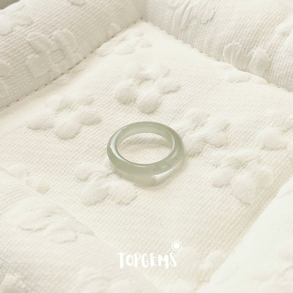 [TẶNG KÈM HỘP] Tổng Hợp Nhẫn Ngọc Hòa Điền Tự Nhiên Phong Thủy May Mắn - Chọn Mẫu Theo Mệnh & Sở Thích Y893 - Ảnh bìa