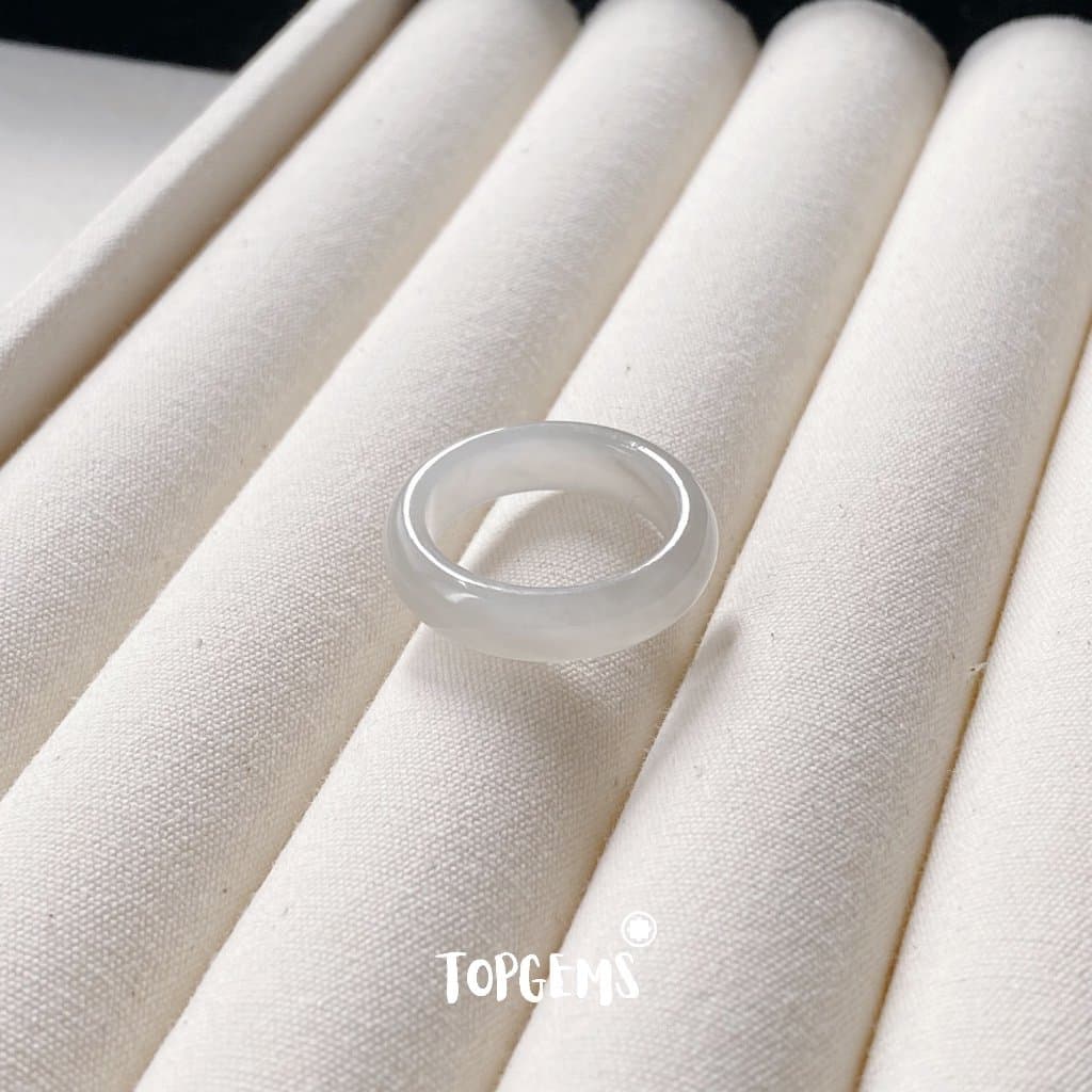 [CÓ KIỂM ĐỊNH] Tổng Hợp Nhẫn Ngọc Hoà Điền Tự Nhiên Nam Nữ Chủng Cao Đẹp TOPGEMS - HOẢ TỐC, TẶNG HỘP