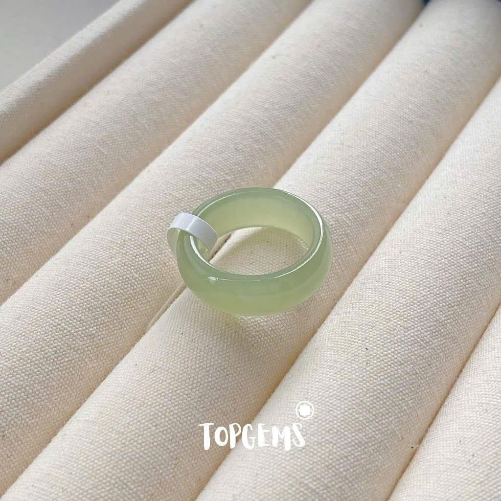 [CÓ KIỂM ĐỊNH] Tổng Hợp Nhẫn Ngọc Hoà Điền Tự Nhiên Nam Nữ Chủng Cao Đẹp TOPGEMS - HOẢ TỐC, TẶNG HỘP YA120 - Ảnh bìa