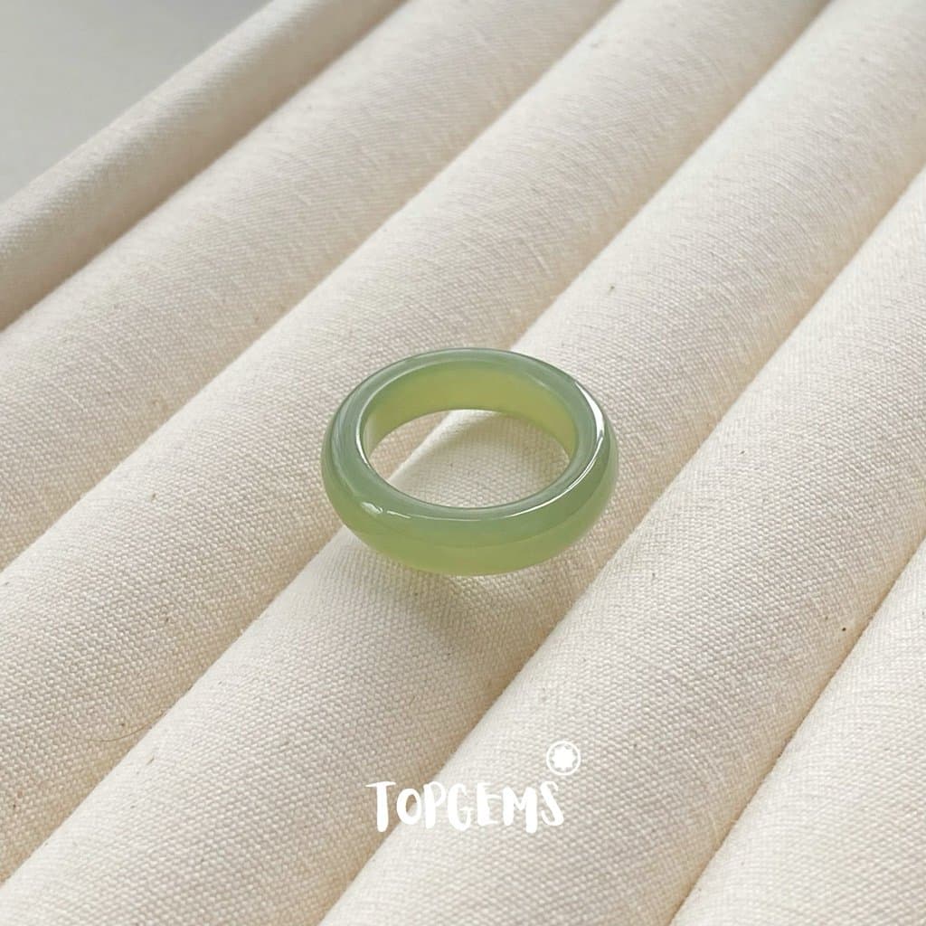 [CÓ KIỂM ĐỊNH] Tổng Hợp Nhẫn Ngọc Hoà Điền Tự Nhiên Nam Nữ Chủng Cao Đẹp TOPGEMS - HOẢ TỐC, TẶNG HỘP YA153 - Ảnh bìa
