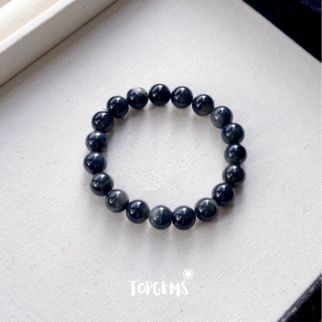 [HOẢ TỐC - TẶNG HỘP] Vòng Tay Chuỗi Ngọc Hoà Điền Tự Nhiên Nhập Môn Size 6mm - 12mm TOPGEMS