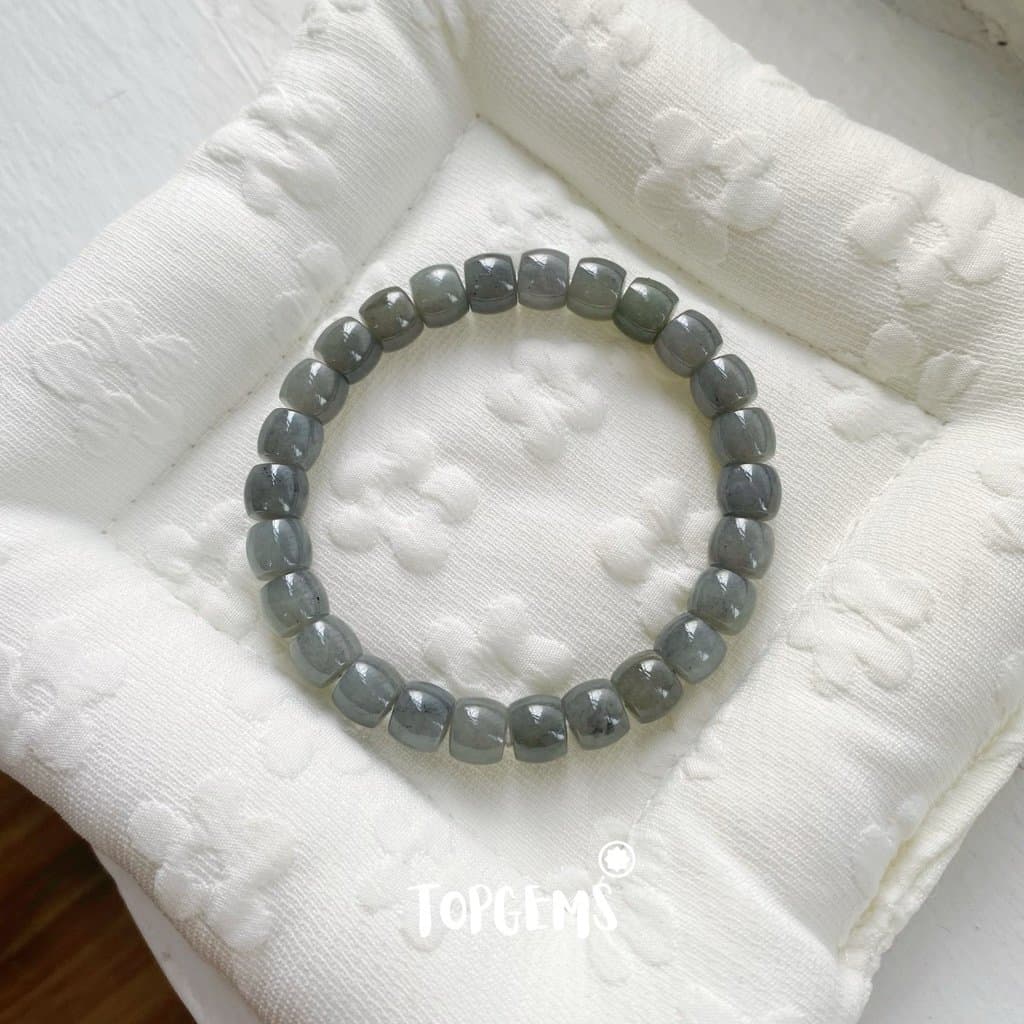 Vòng Tay Ngọc Hoà Điền Tự Nhiên Vòng Nhập Môn Phúc Lợi 6 li đến 12 li TOPGEMS [SHIP HOẢ TỐC] - TẶNG KÈM HỘP V922 - Ảnh bìa