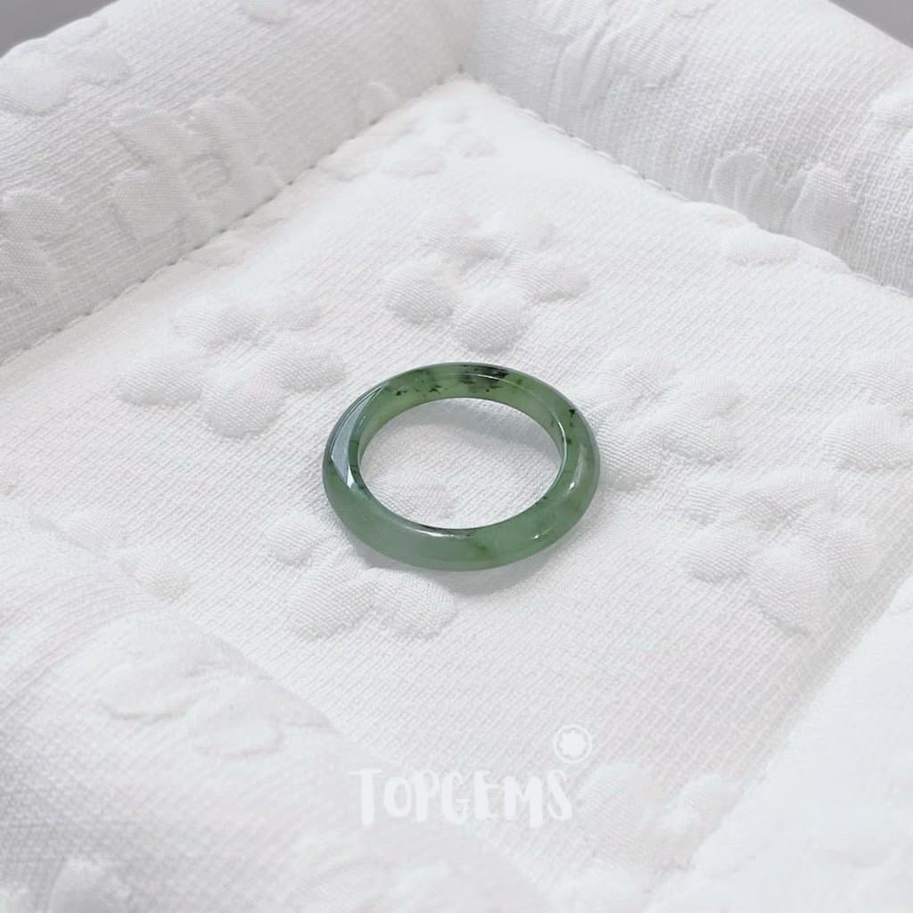 [TẶNG KÈM HỘP] Tổng Hợp Nhẫn Ngọc Hòa Điền Tự Nhiên Phong Thủy May Mắn - Chọn Mẫu Theo Mệnh & Sở Thích Y861 - Ảnh bìa