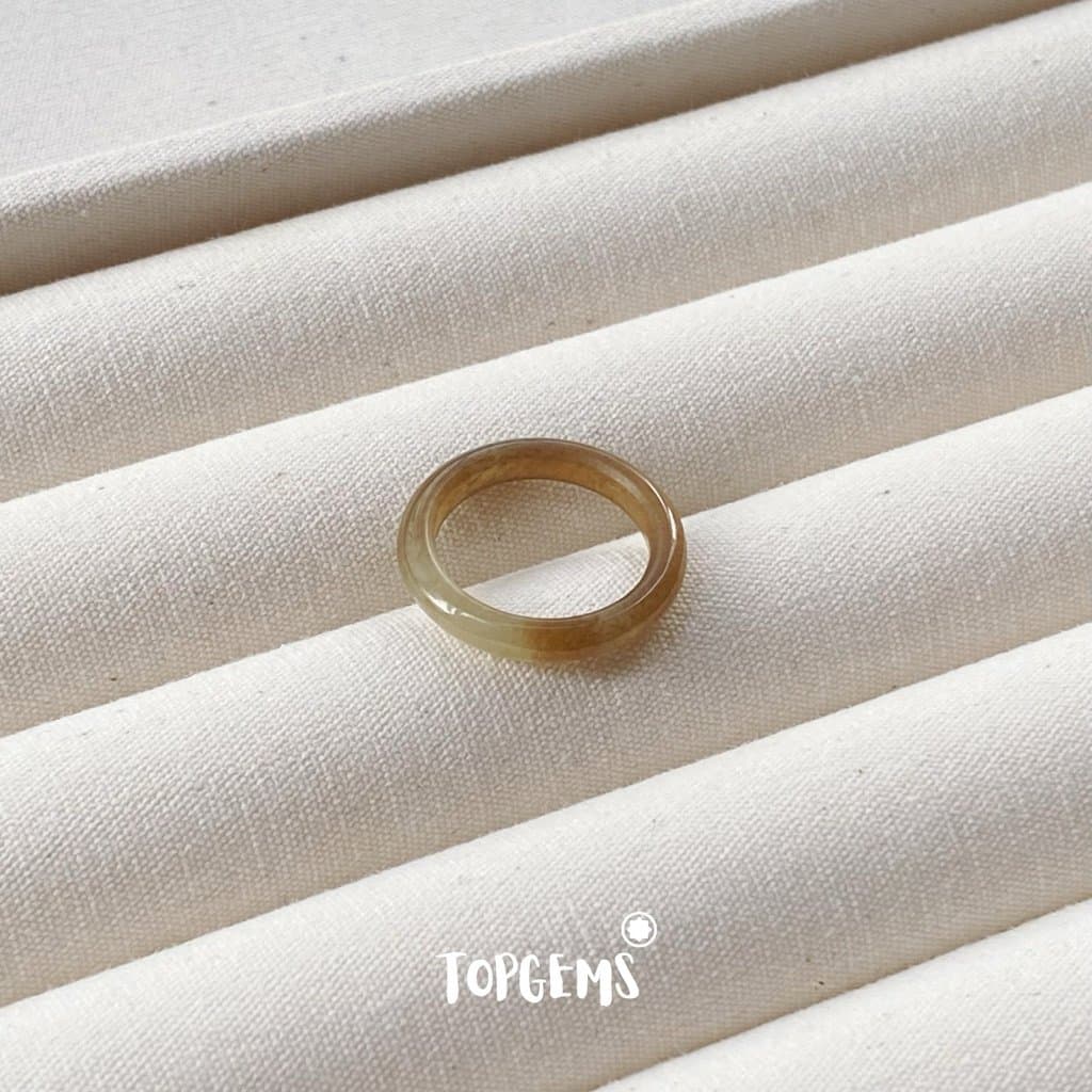 [TẶNG KÈM HỘP] Tổng Hợp Nhẫn Ngọc Hòa Điền Tự Nhiên Phong Thủy May Mắn - Chọn Mẫu Theo Mệnh & Sở Thích Y805 - Ảnh bìa