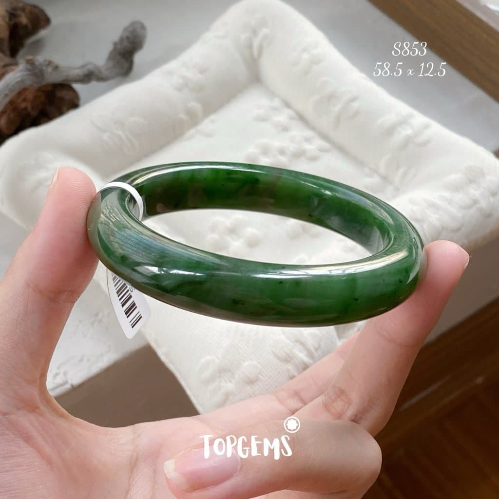 [TỔNG HỢP VÒNG BẢN] Ngọc Hoà Điền Tự Nhiên Kèm Kiểm Định TOPGEMS - Có Ship Hoả Tốc - Tặng Kèm Hộp
