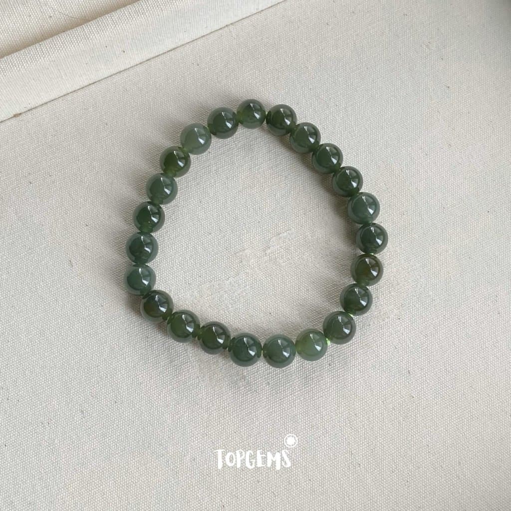 Vòng Tay Chuỗi Ngọc Hoà Điền Tự Nhiên Vòng Nhập Môn 6 li đến 12 li TOPGEMS [SHIP HOẢ TỐC] - TẶNG KÈM HỘP VA096 - Ảnh bìa