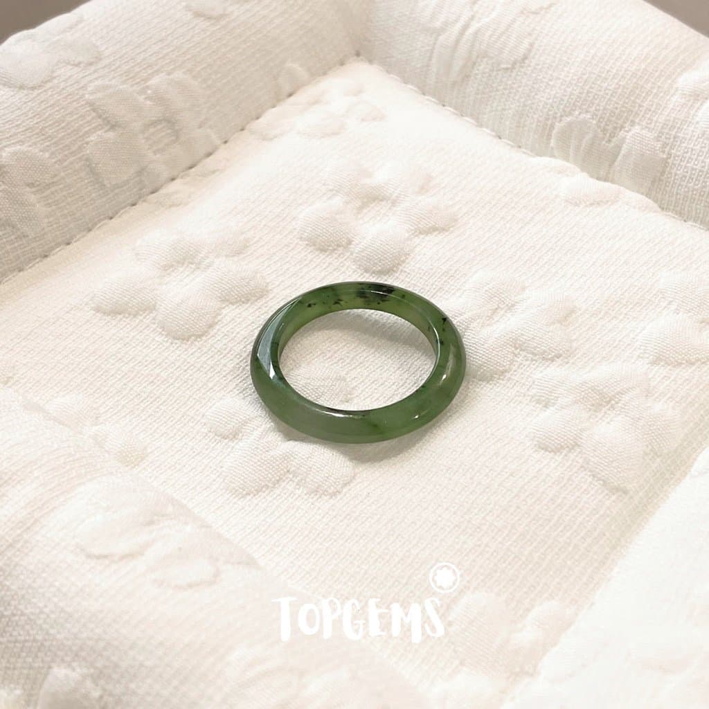 [TẶNG KÈM HỘP] Tổng Hợp Nhẫn Ngọc Hòa Điền Tự Nhiên Phong Thủy May Mắn - Chọn Mẫu Theo Mệnh & Sở Thích Y861 - Ảnh bìa