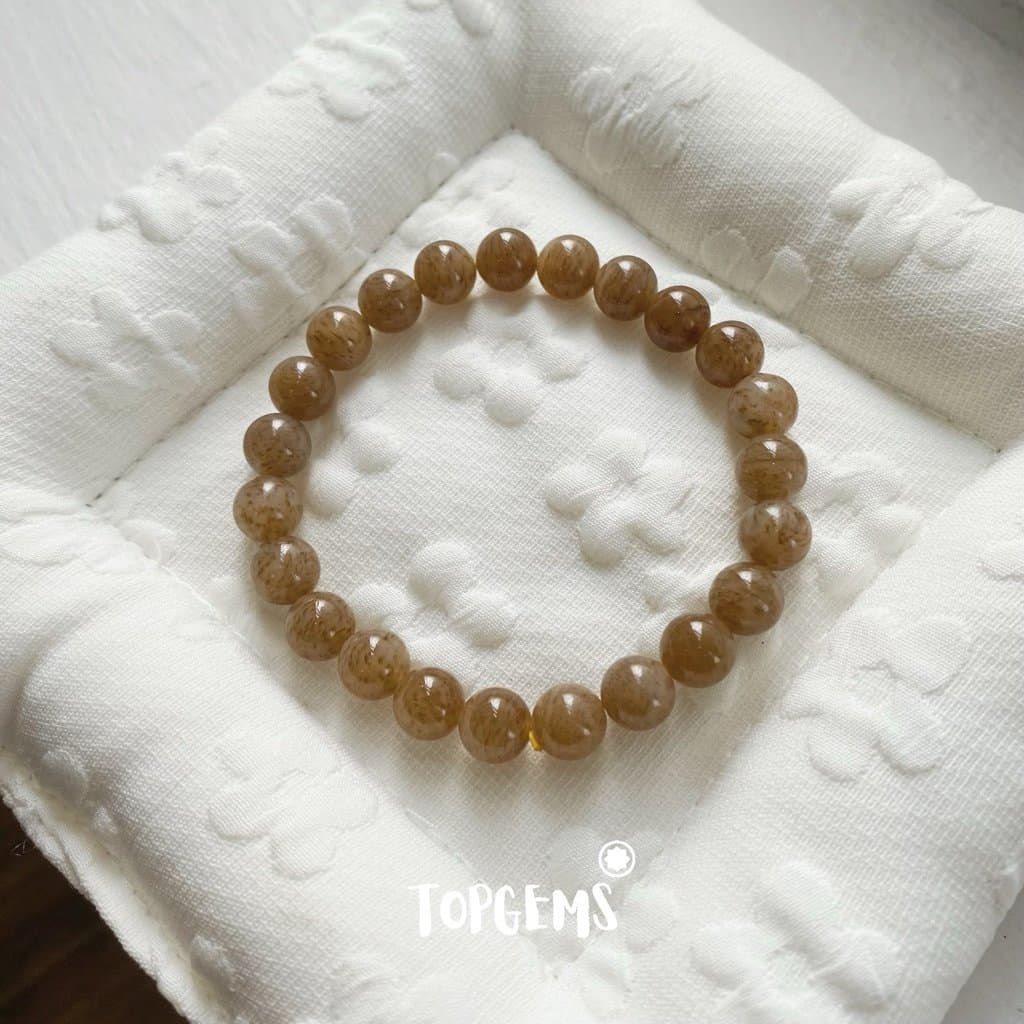 Vòng Tay Ngọc Hoà Điền Tự Nhiên Vòng Nhập Môn Phúc Lợi 6 li đến 12 li TOPGEMS [SHIP HOẢ TỐC] - TẶNG KÈM HỘP V892 - Ảnh bìa