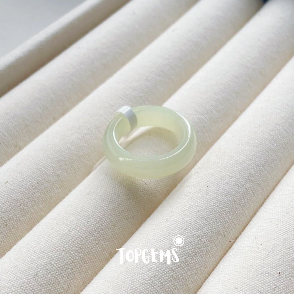 [CÓ KIỂM ĐỊNH] Tổng Hợp Nhẫn Ngọc Hoà Điền Tự Nhiên Nam Nữ Chủng Cao Đẹp TOPGEMS - HOẢ TỐC, TẶNG HỘP YA108 - Ảnh bìa