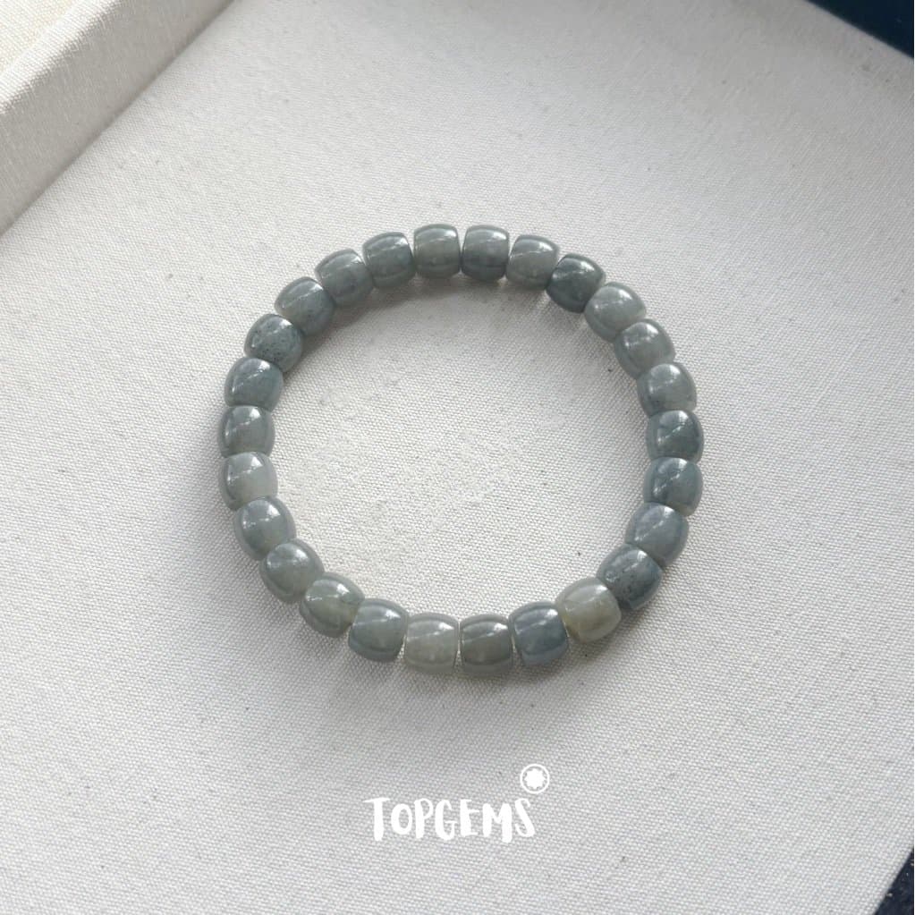 [HOẢ TỐC - TẶNG HỘP] Vòng Tay Chuỗi Ngọc Hoà Điền Tự Nhiên Nhập Môn Size 6mm - 12mm TOPGEMS