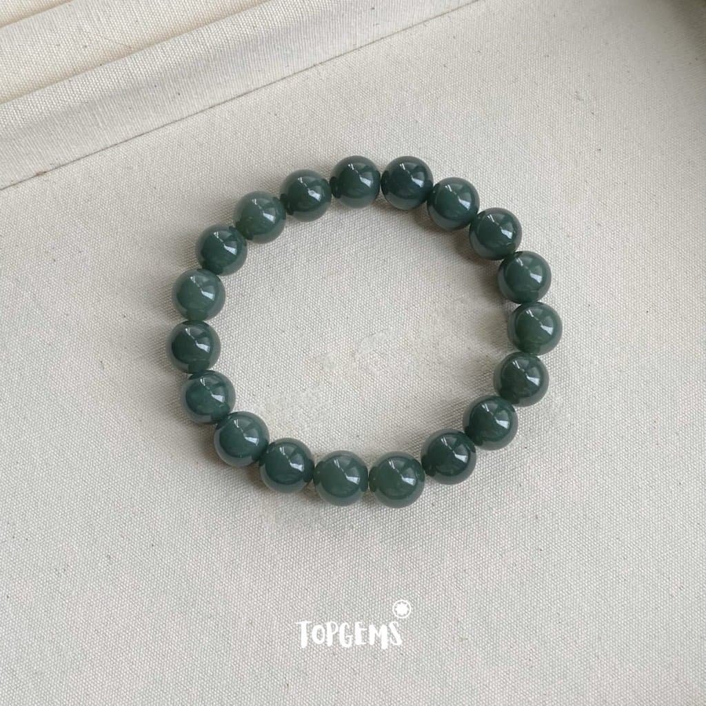 Vòng Tay Chuỗi Ngọc Hoà Điền Tự Nhiên Vòng Nhập Môn 6 li đến 12 li TOPGEMS [SHIP HOẢ TỐC] - TẶNG KÈM HỘP VA090 - Ảnh bìa