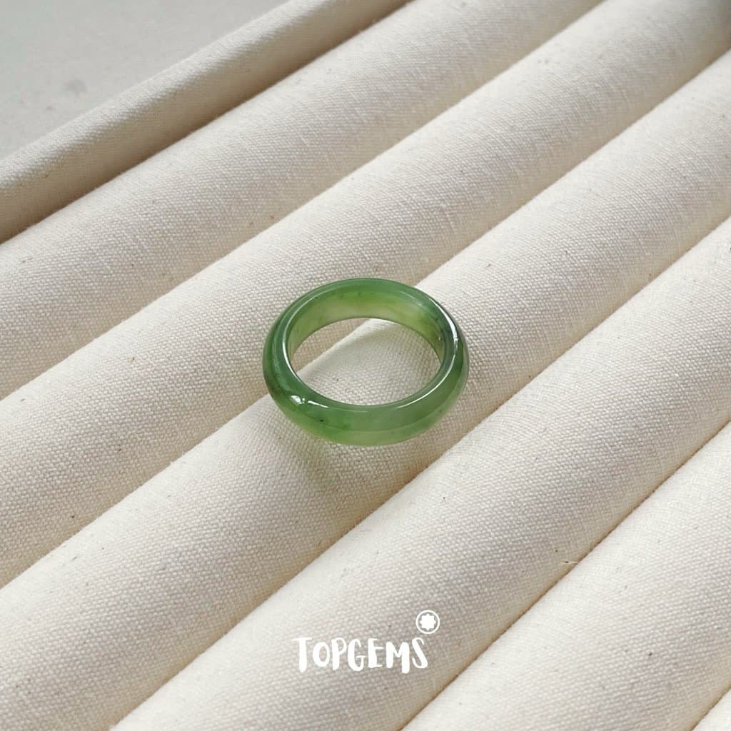 Tổng Hợp Nhẫn Ngọc Hoà Điền Tự Nhiên Nam Nữ Chủng Cao Hàng Đẹp TOPGEMS - CÓ KIỂM ĐỊNH - CÓ HOẢ TỐC - TẶNG HỘP YA015 - Ảnh bìa