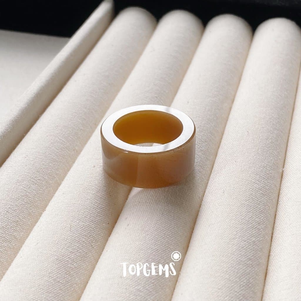 [CÓ KIỂM ĐỊNH] Tổng Hợp Nhẫn Ngọc Hoà Điền Tự Nhiên Nam Nữ Chủng Cao Đẹp TOPGEMS - HOẢ TỐC, TẶNG HỘP