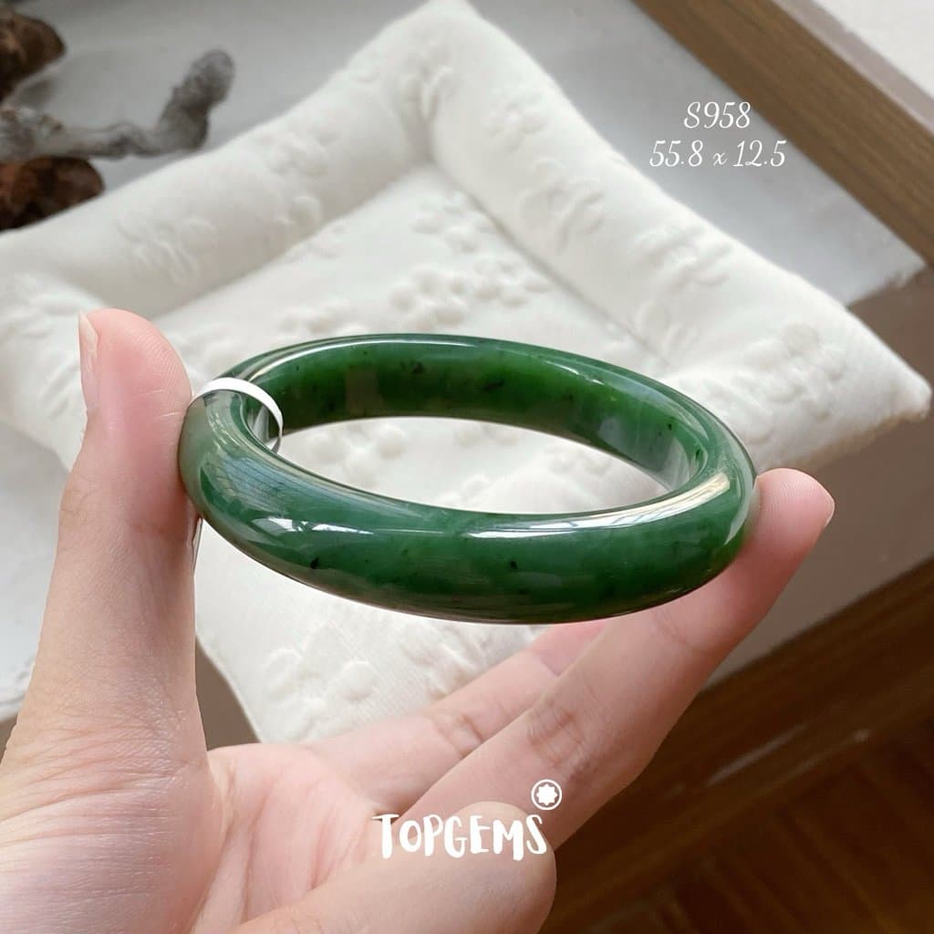 [TỔNG HỢP VÒNG BẢN] Ngọc Hoà Điền Tự Nhiên Kèm Kiểm Định TOPGEMS - Có Ship Hoả Tốc - Tặng Kèm Hộp