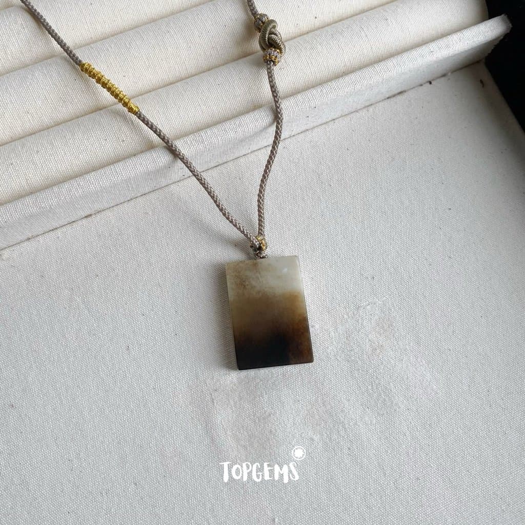 Tổng Hợp Vô Sự Bài Ngọc Hoà Điền Tự Nhiên Hàng Đẹp TOPGEMS Mặt Dây Chuyền Ngọc Hoà Điền Mặt Vòng Cổ Nam Nữ Đều Deo Được W201 - Ảnh bìa