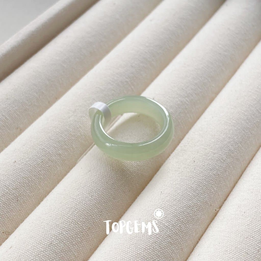 [CÓ KIỂM ĐỊNH] Tổng Hợp Nhẫn Ngọc Hoà Điền Tự Nhiên Nam Nữ Chủng Cao Đẹp TOPGEMS - HOẢ TỐC, TẶNG HỘP YA119 - Ảnh bìa