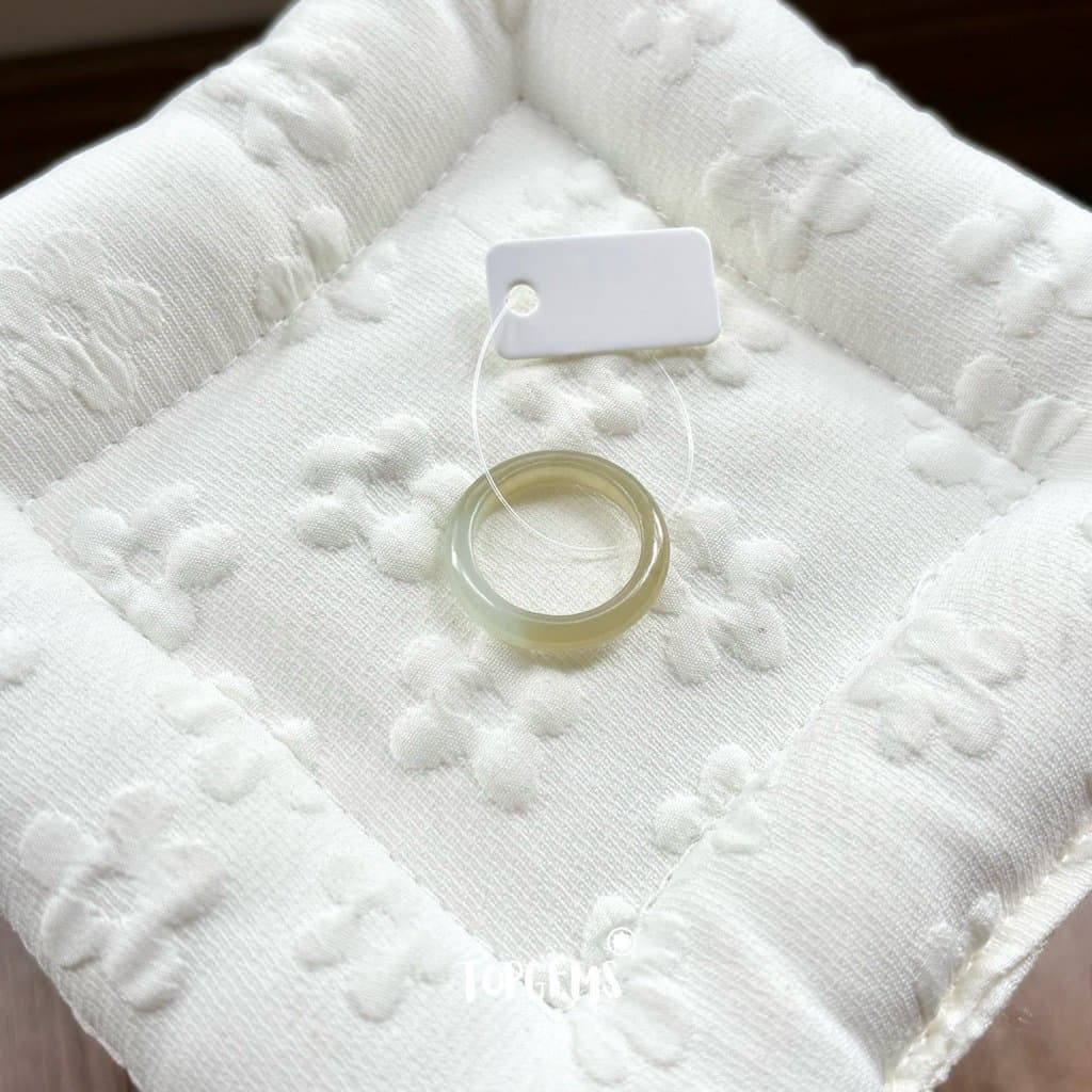 [TẶNG KÈM HỘP] Tổng Hợp Nhẫn Ngọc Hòa Điền Tự Nhiên Phong Thủy May Mắn - Chọn Mẫu Theo Mệnh & Sở Thích Y668 - Ảnh bìa