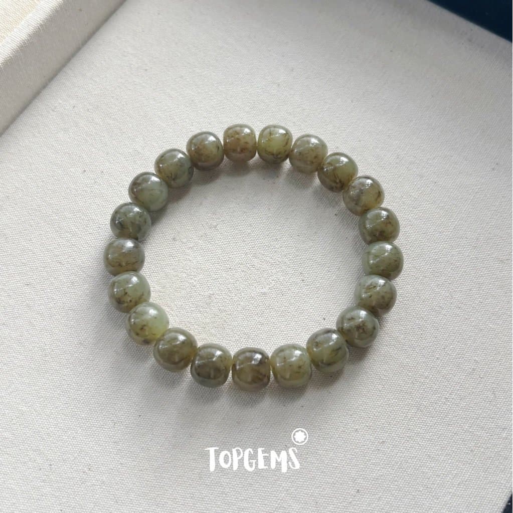 [HOẢ TỐC - TẶNG HỘP] Tổng Hợp Vòng Tay Chuỗi Ngọc Hoà Điền Tự Nhiên Size 6mm - 12mm TOPGEMS