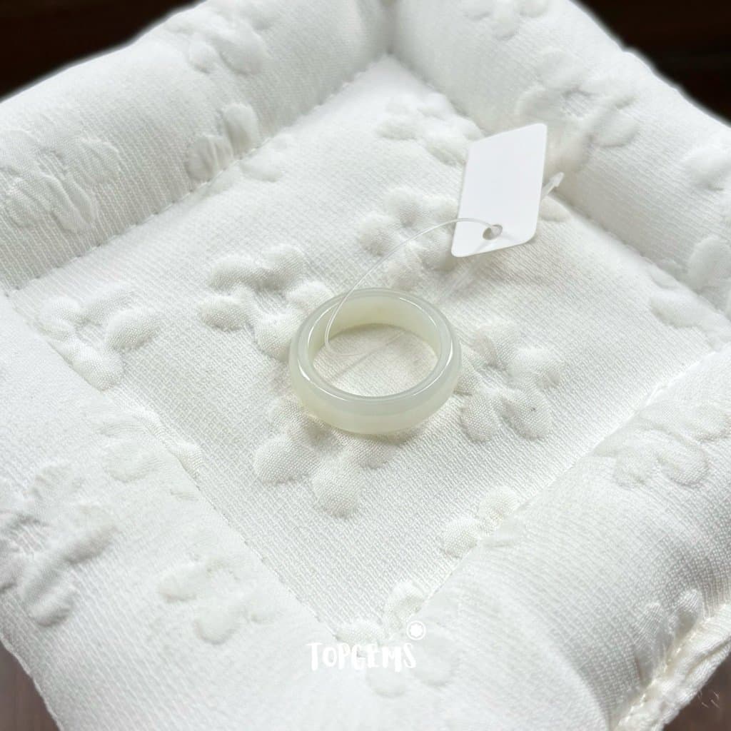 [TẶNG KÈM HỘP] Tổng Hợp Nhẫn Ngọc Hòa Điền Tự Nhiên Phong Thủy May Mắn - Chọn Mẫu Theo Mệnh & Sở Thích Y660 - Ảnh bìa