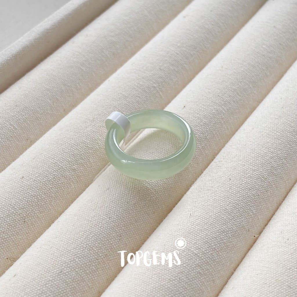 [CÓ KIỂM ĐỊNH] Tổng Hợp Nhẫn Ngọc Hoà Điền Tự Nhiên Nam Nữ Chủng Cao Đẹp TOPGEMS - HOẢ TỐC, TẶNG HỘP YA111 - Ảnh bìa