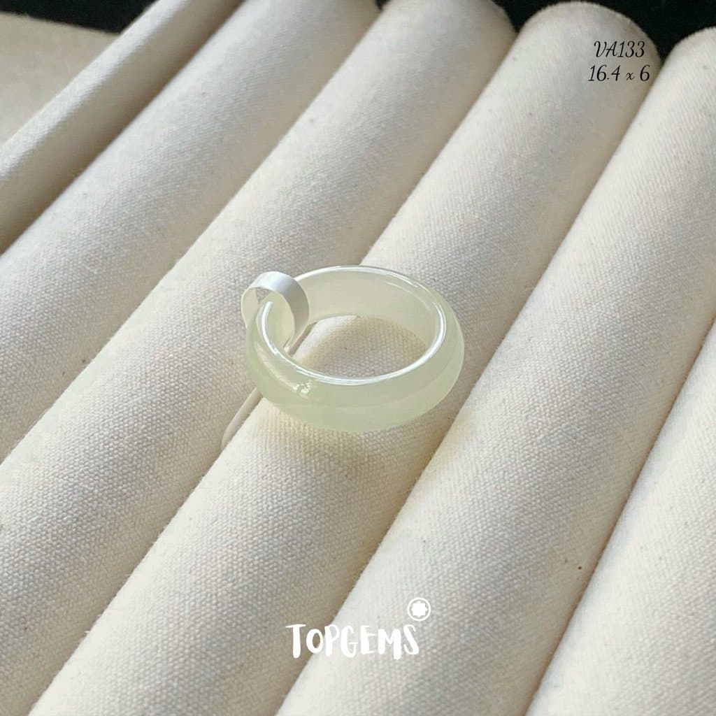 Tổng Hợp Nhẫn Ngọc Hòa Điền Tự Nhiên Phong Thủy May Mắn Dòng Cao Cấp - Chọn Mẫu Theo Mệnh & Sở Thích