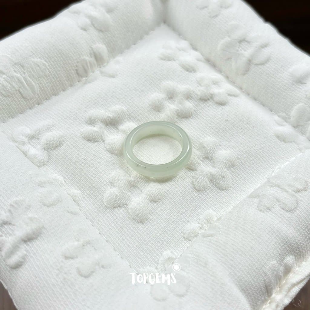 [TẶNG KÈM HỘP] Tổng Hợp Nhẫn Ngọc Hòa Điền Tự Nhiên Phong Thủy May Mắn - Chọn Mẫu Theo Mệnh & Sở Thích Y659 - Ảnh bìa