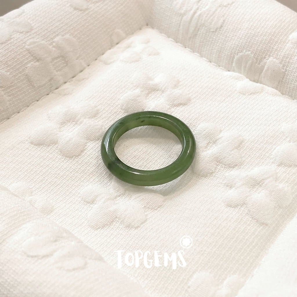 [TẶNG KÈM HỘP] Tổng Hợp Nhẫn Ngọc Hòa Điền Tự Nhiên Phong Thủy May Mắn - Chọn Mẫu Theo Mệnh & Sở Thích Y863 - Ảnh bìa