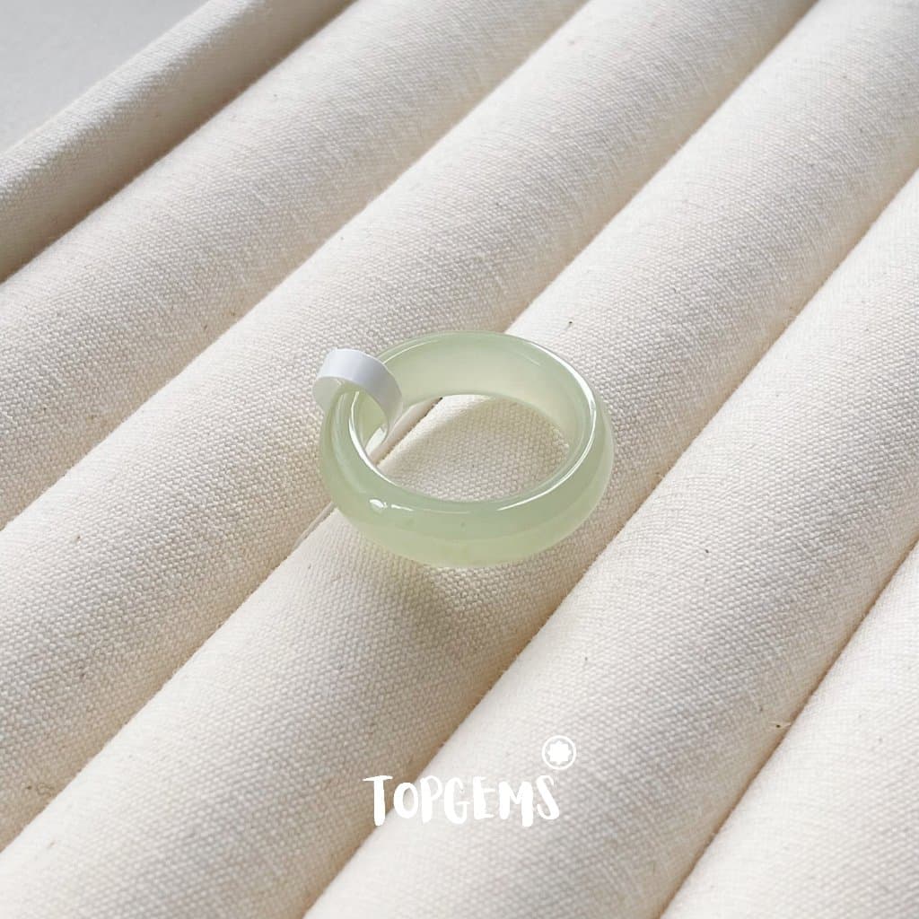 Vòng Tay Chuỗi Mật Ngọc Hoà Điền Tự Nhiên 12 Li TOPGEMS - Vòng Tay Chuỗi Ngọc Nam Nữ Đều Đeo Được - SHIP HOẢ TỐC CÓ HỘP