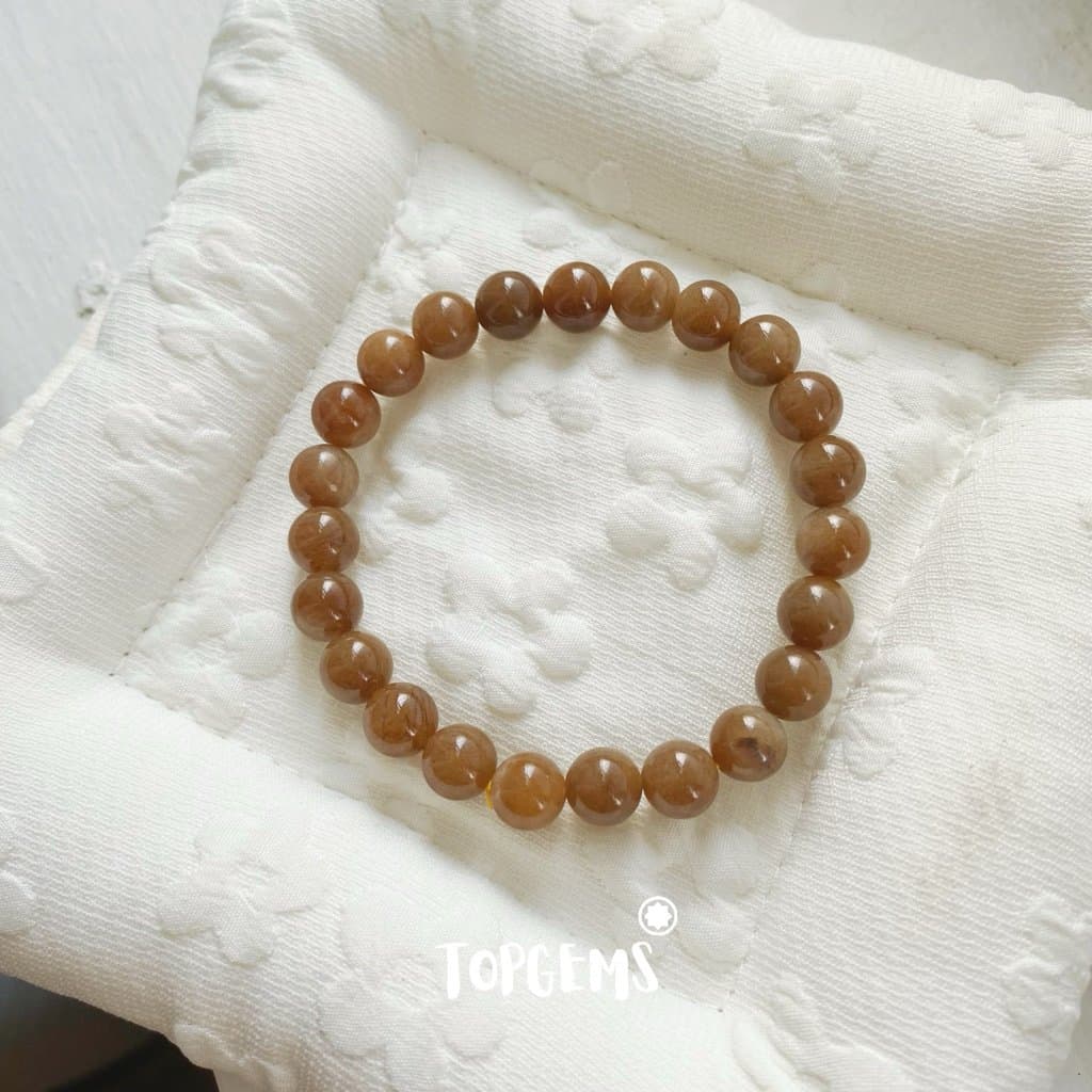 Vòng Tay Ngọc Hoà Điền Tự Nhiên Vòng Nhập Môn Phúc Lợi 6 li đến 12 li TOPGEMS [SHIP HOẢ TỐC] - TẶNG KÈM HỘP V830 - Ảnh bìa