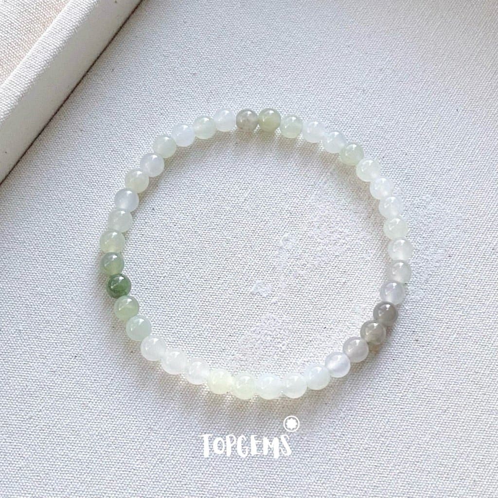 [HOẢ TỐC - TẶNG HỘP] Vòng Tay Chuỗi Ngọc Hoà Điền Tự Nhiên Vòng Nhập Môn Size 6mm đến 12mm TOPGEMS VA332 - Ảnh bìa