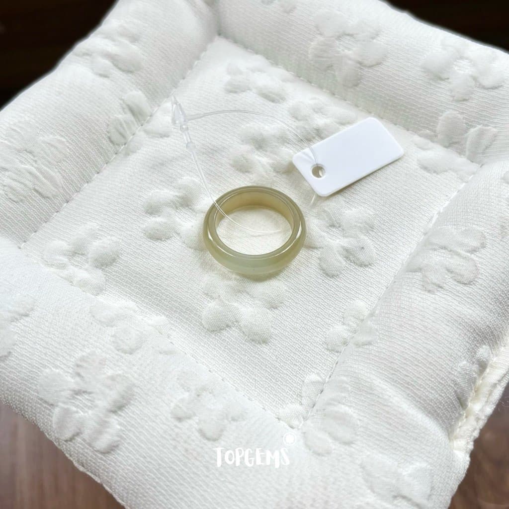 [TẶNG KÈM HỘP] Tổng Hợp Nhẫn Ngọc Hòa Điền Tự Nhiên Phong Thủy May Mắn - Chọn Mẫu Theo Mệnh & Sở Thích Y662 - Ảnh bìa