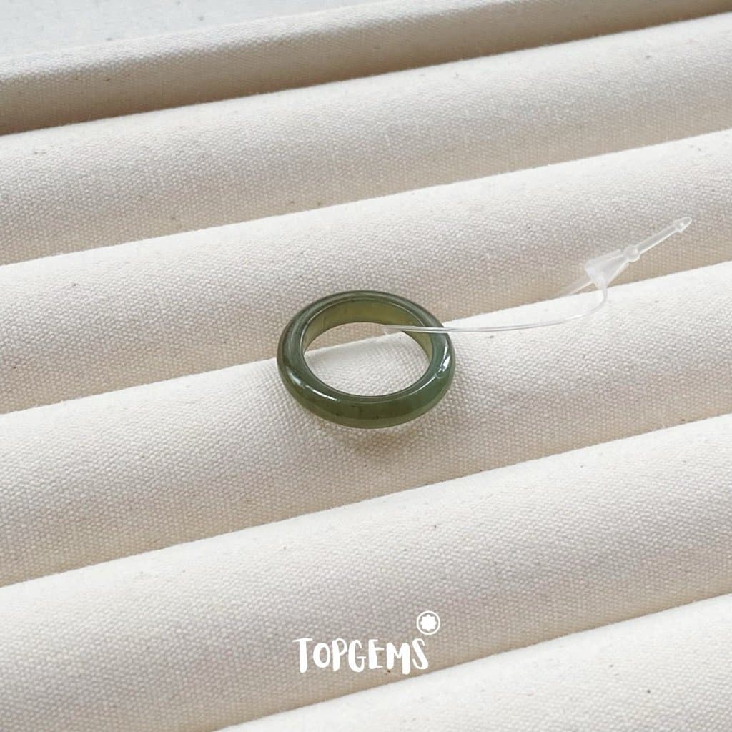 [TẶNG KÈM HỘP] Tổng Hợp Nhẫn Ngọc Hòa Điền Tự Nhiên Phong Thủy May Mắn - Chọn Mẫu Theo Mệnh & Sở Thích Y902 - Ảnh bìa