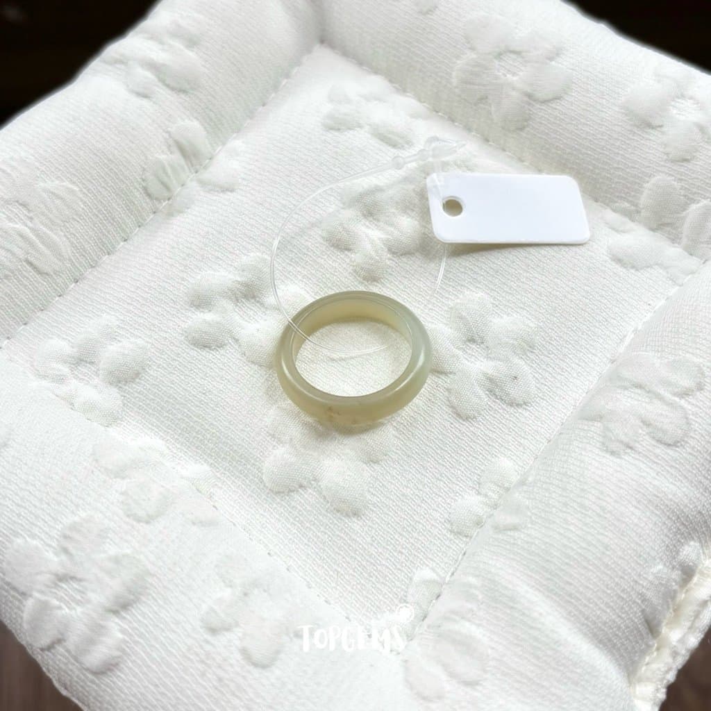 [TẶNG KÈM HỘP] Tổng Hợp Nhẫn Ngọc Hòa Điền Tự Nhiên Phong Thủy May Mắn - Chọn Mẫu Theo Mệnh & Sở Thích Y665 - Ảnh bìa