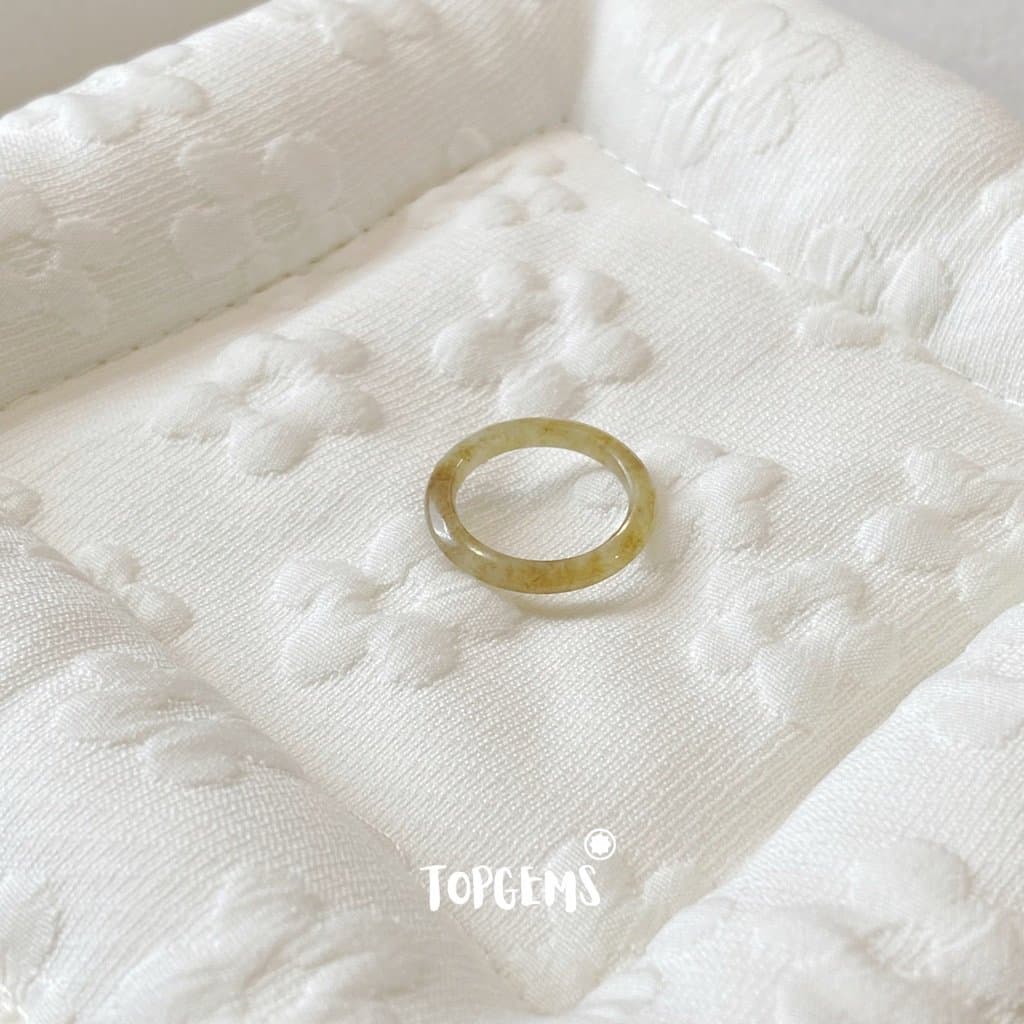 [TẶNG KÈM HỘP] Tổng Hợp Nhẫn Ngọc Hòa Điền Tự Nhiên Phong Thủy May Mắn - Chọn Mẫu Theo Mệnh & Sở Thích
