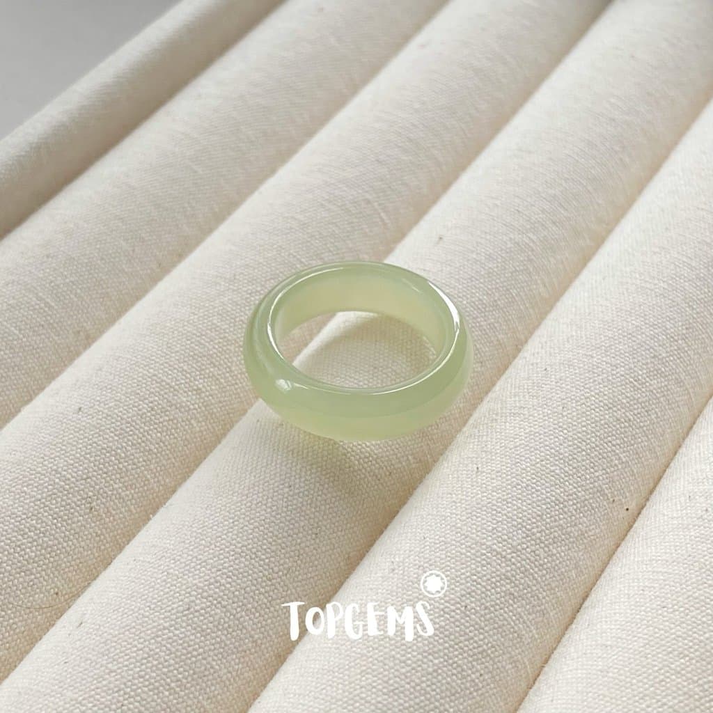 [CÓ KIỂM ĐỊNH] Tổng Hợp Nhẫn Ngọc Hoà Điền Tự Nhiên Nam Nữ Chủng Cao Đẹp TOPGEMS - HOẢ TỐC, TẶNG HỘP