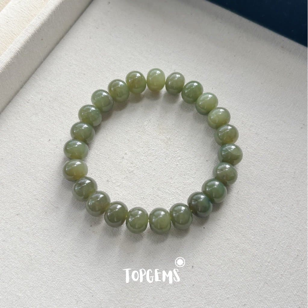 [HOẢ TỐC - TẶNG HỘP] Tổng Hợp Vòng Tay Chuỗi Ngọc Hoà Điền Tự Nhiên Size 6mm - 12mm TOPGEMS