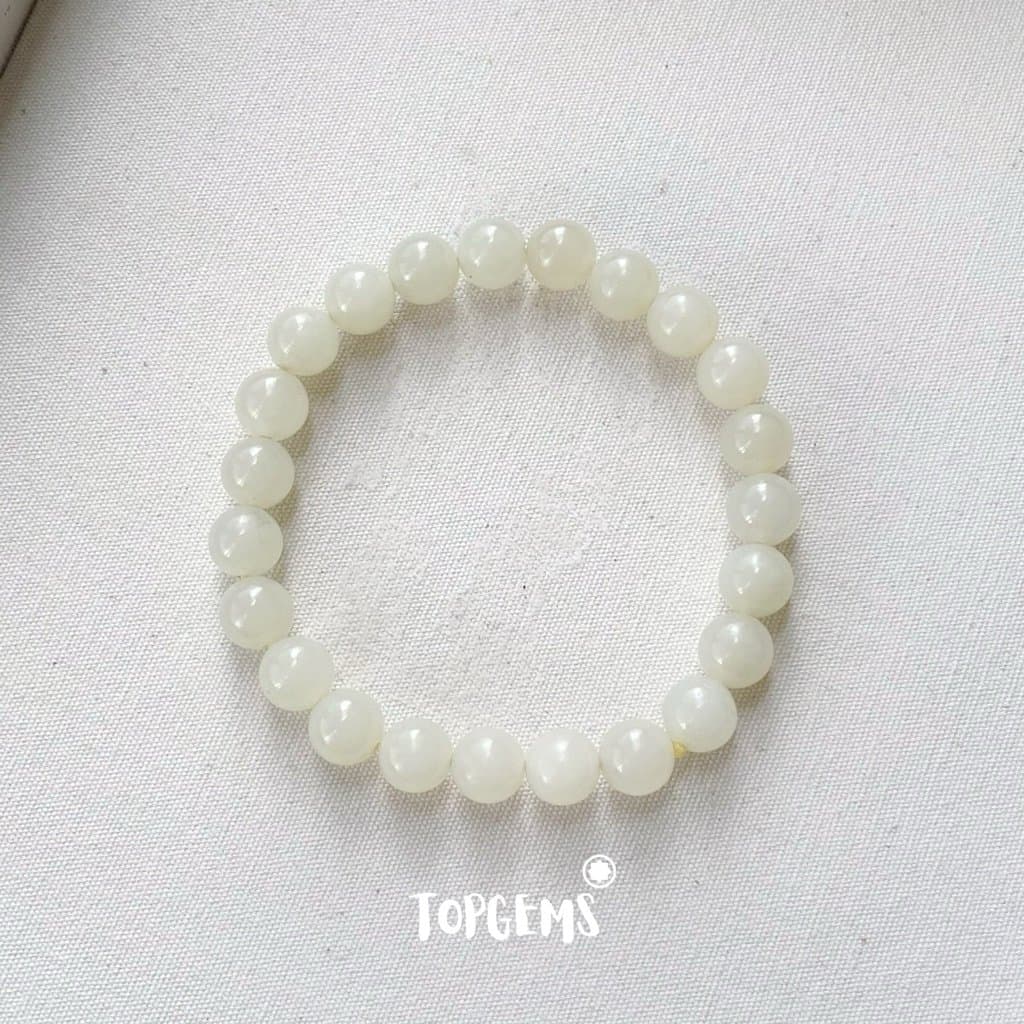 [HOẢ TỐC - TẶNG HỘP] Vòng Tay Chuỗi Ngọc Hoà Điền Tự Nhiên Nhập Môn Size 6mm - 12mm TOPGEMS VA382 - Ảnh bìa