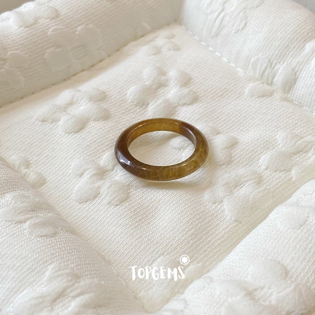 [TẶNG KÈM HỘP] Tổng Hợp Nhẫn Ngọc Hòa Điền Tự Nhiên Phong Thủy May Mắn - Chọn Mẫu Theo Mệnh & Sở Thích Y808 - Ảnh bìa