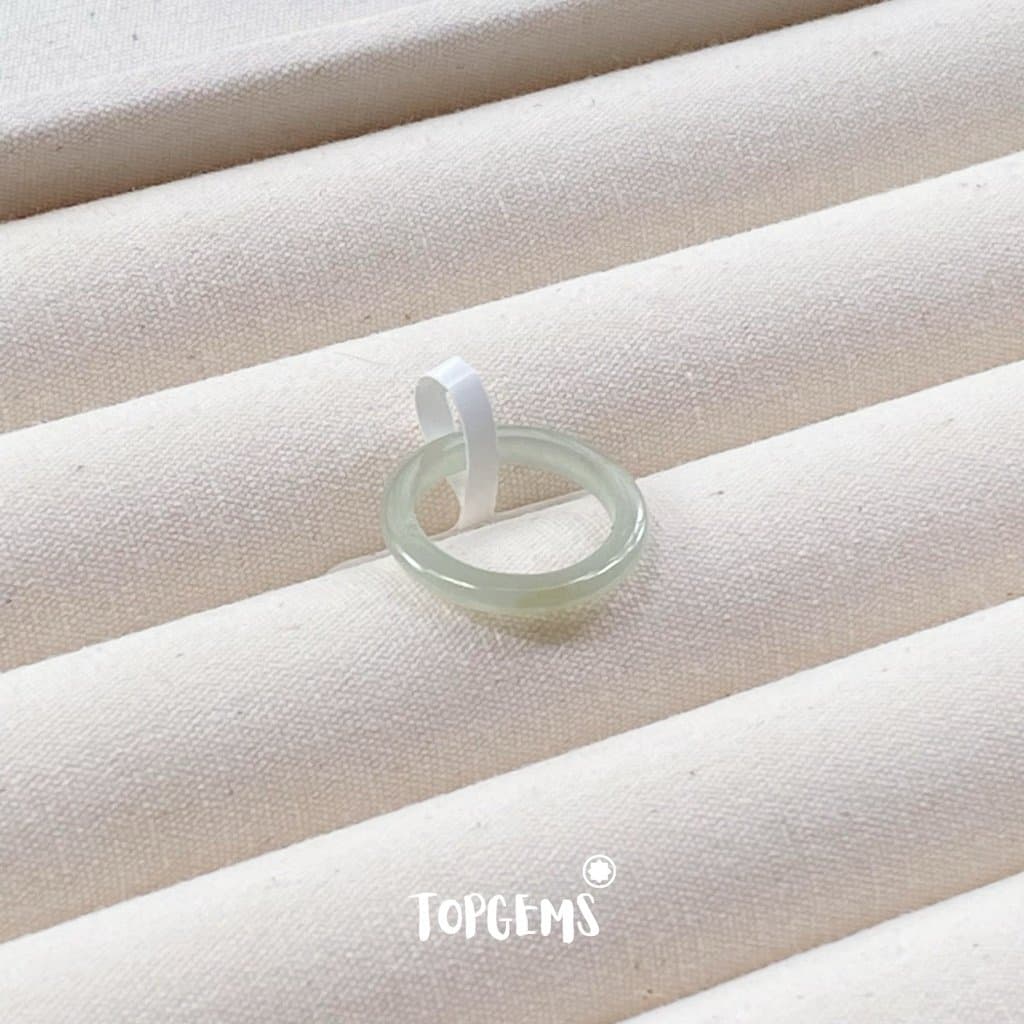 [TẶNG KÈM HỘP] Tổng Hợp Nhẫn Ngọc Hòa Điền Tự Nhiên Phong Thủy May Mắn - Chọn Mẫu Theo Mệnh & Sở Thích Y910 - Ảnh bìa