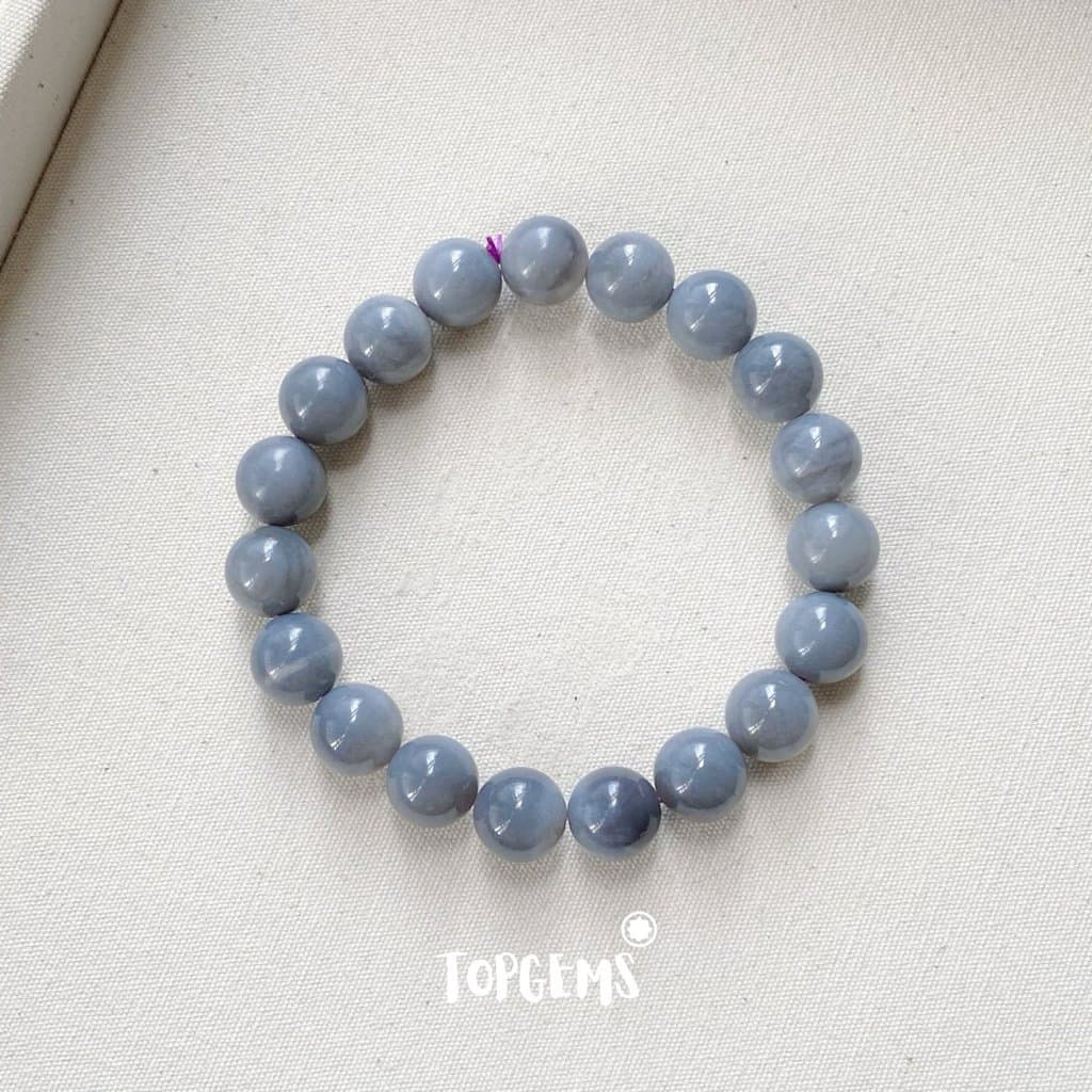 [HOẢ TỐC - TẶNG HỘP] Vòng Tay Chuỗi Ngọc Hoà Điền Tự Nhiên Nhập Môn Size 6mm - 12mm TOPGEMS VA369 - Ảnh bìa